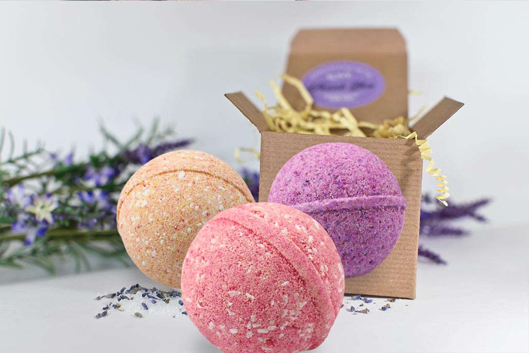 cbd bath bombs to relax and de-stress in bathtub