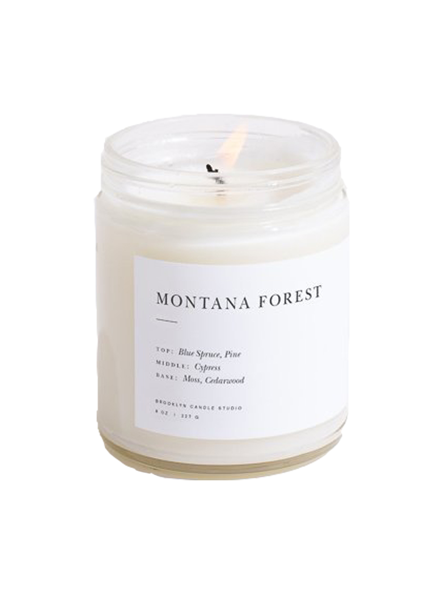 brooklyn candle studio montana forest Minimalist Candle